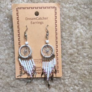 Dream catcher earrings